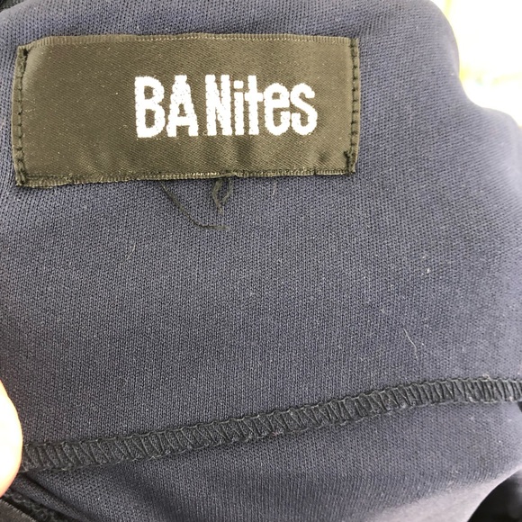 BA Nites Sheer Sweatheart Bust Lace Floral Ruched Evening Ball Floor Length Gown - Picture 10 of 11